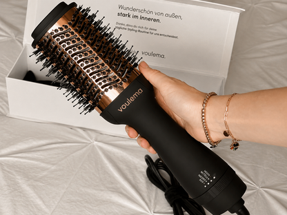 Voluméa 3-in-1 Heißluftbürste für Volumen, Glanz & Styling